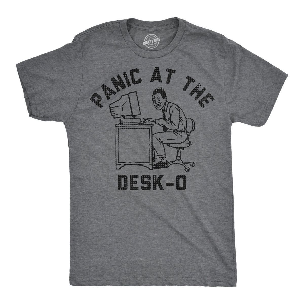 Panic At The Desko Men's T Shirt product image 1