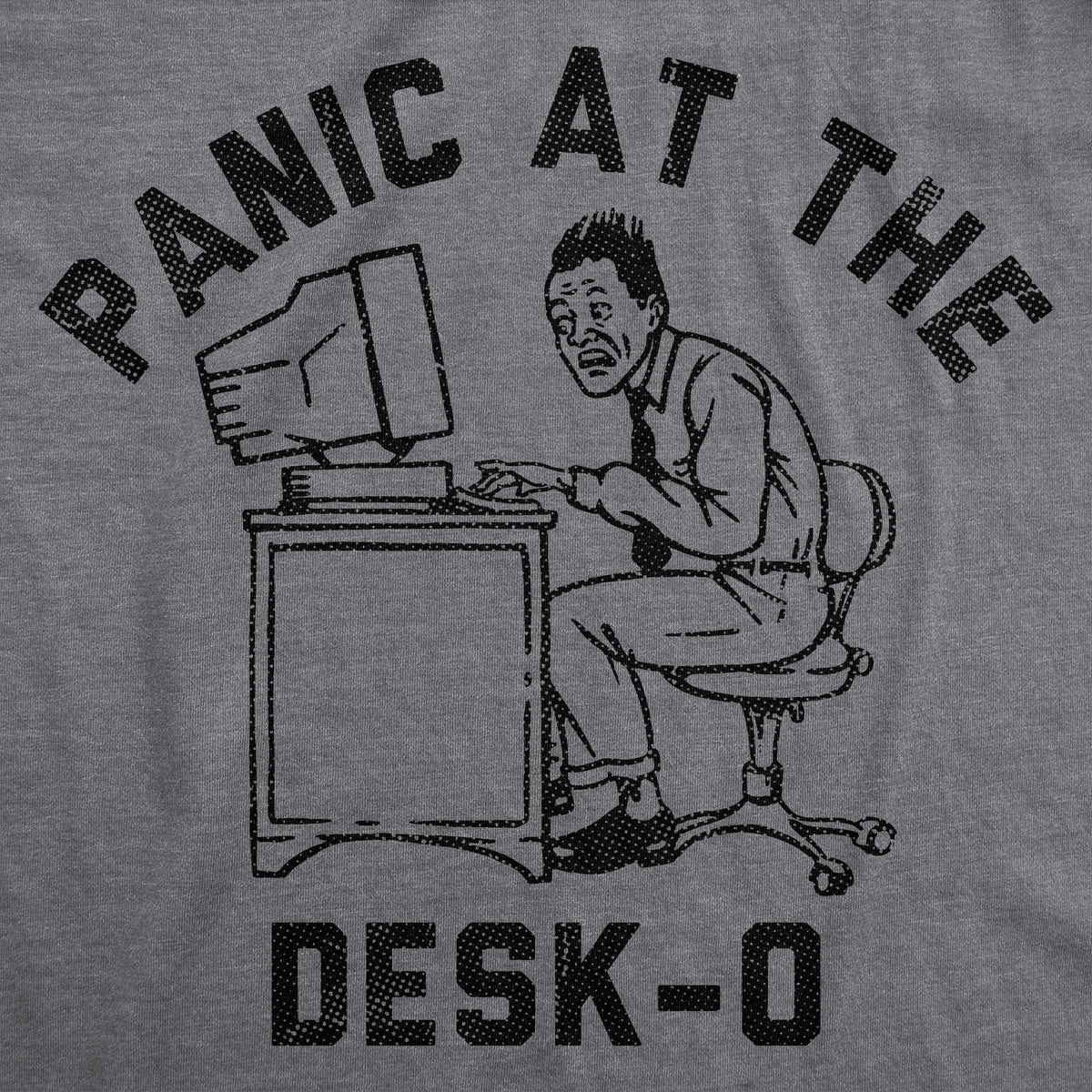 Panic At The Desko Men's T Shirt product image 3