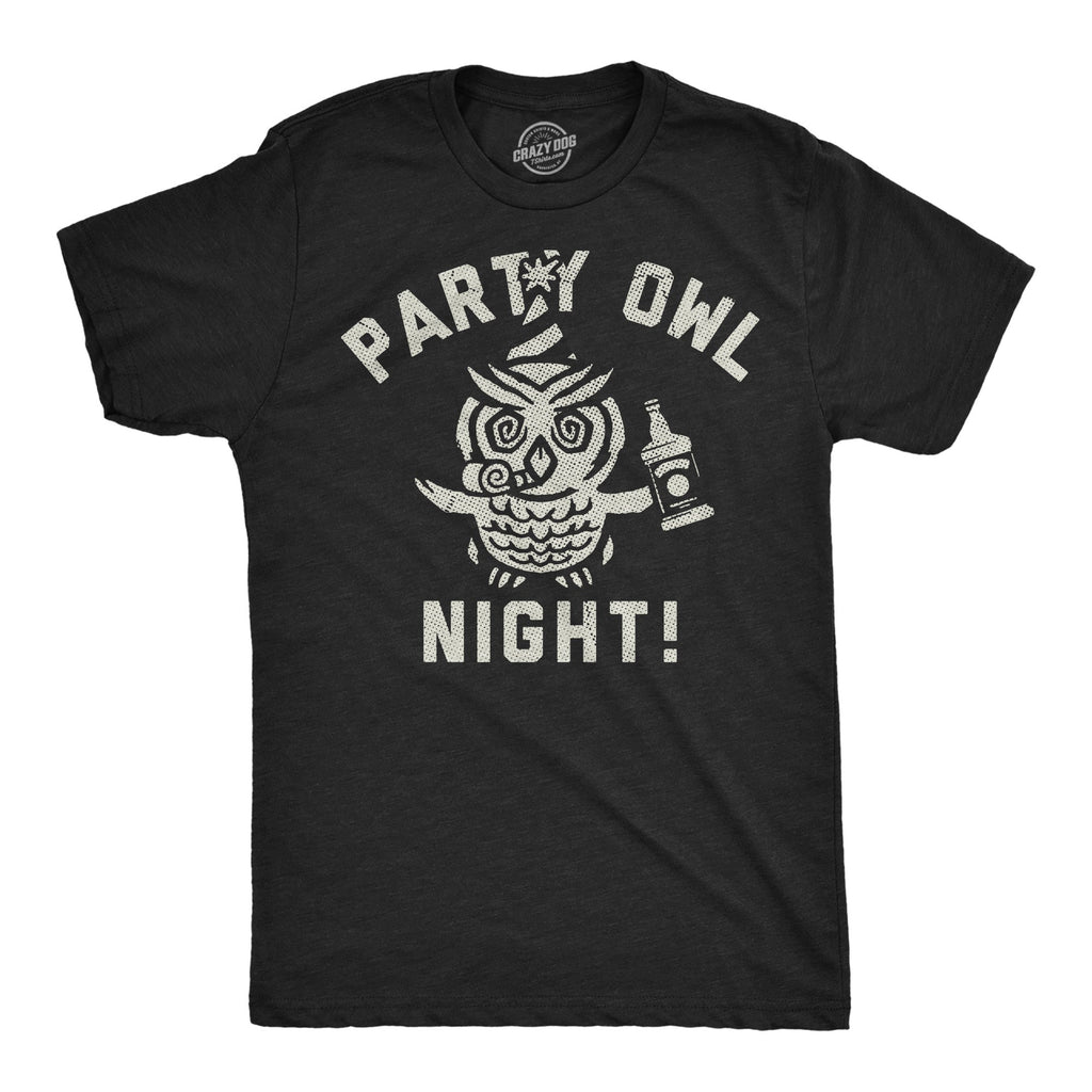 Party Owl Night Men's T Shirt product image 1