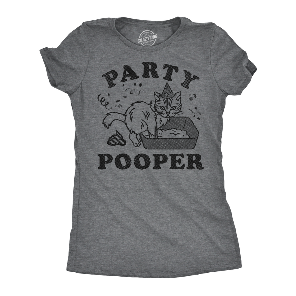 Party Pooper Cat Women's T Shirt product image 1