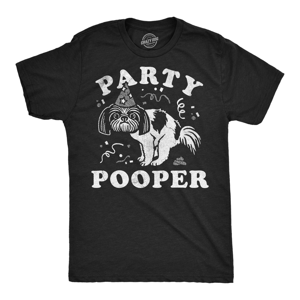 Party Pooper Dog Men's T Shirt product image 1