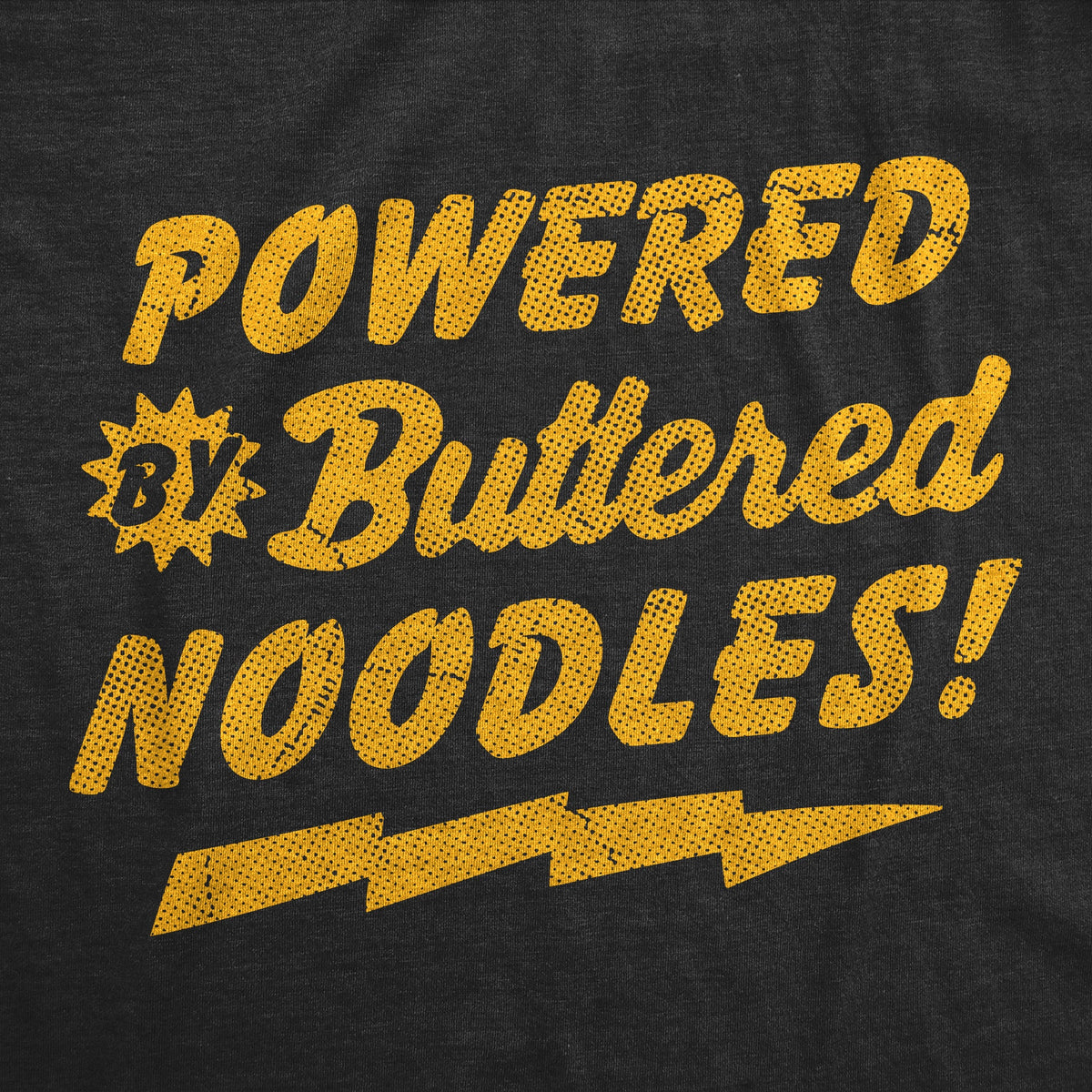 Powered By Butter Noodles Youth T Shirt product image 2