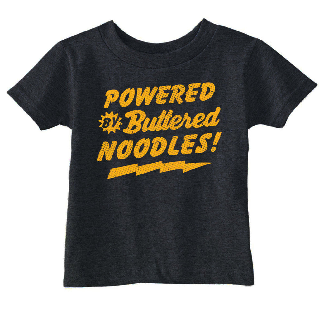 Powered By Butter Noodles Toddler T Shirt product image 1