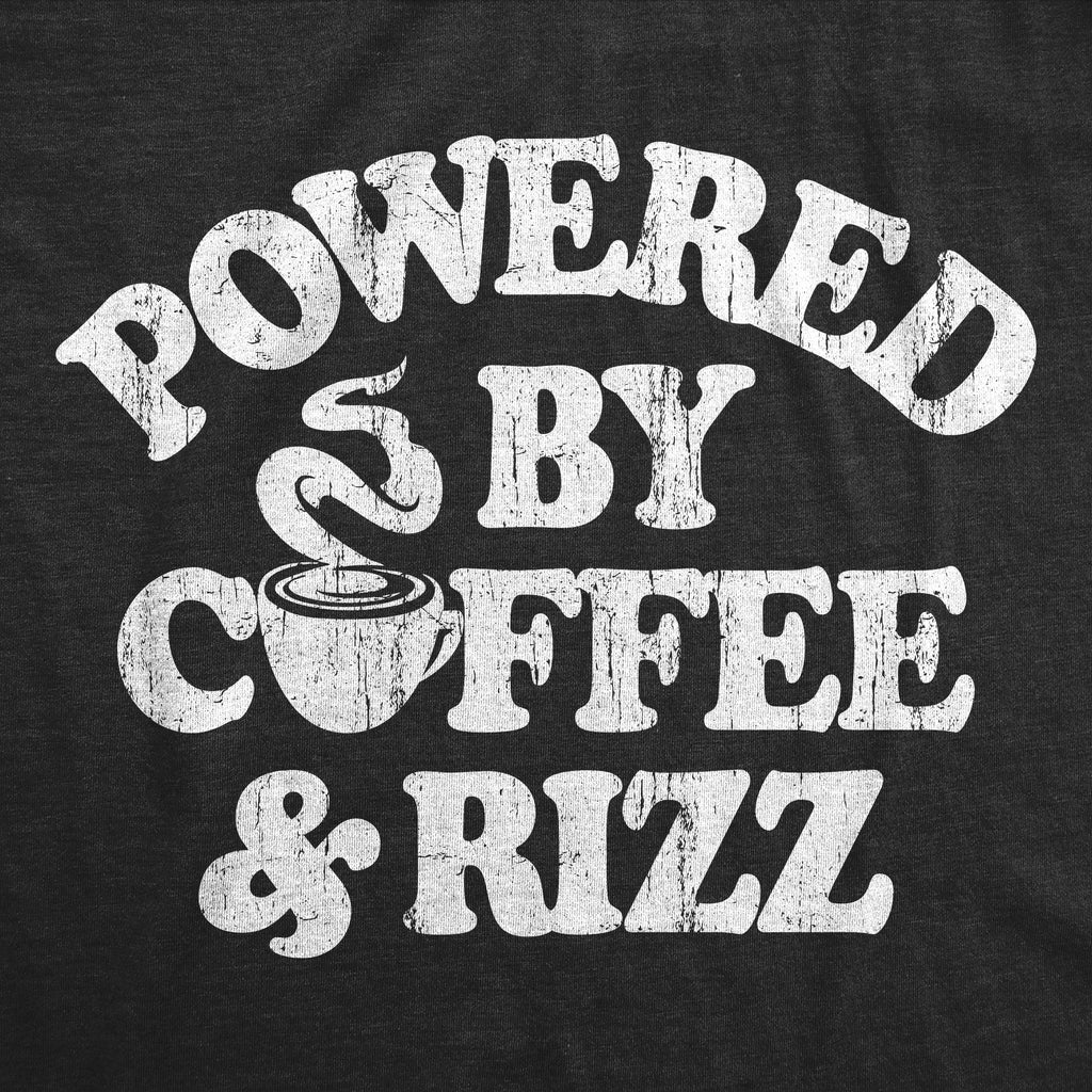 Powered By Coffee And Rizz Men's T Shirt product image 2