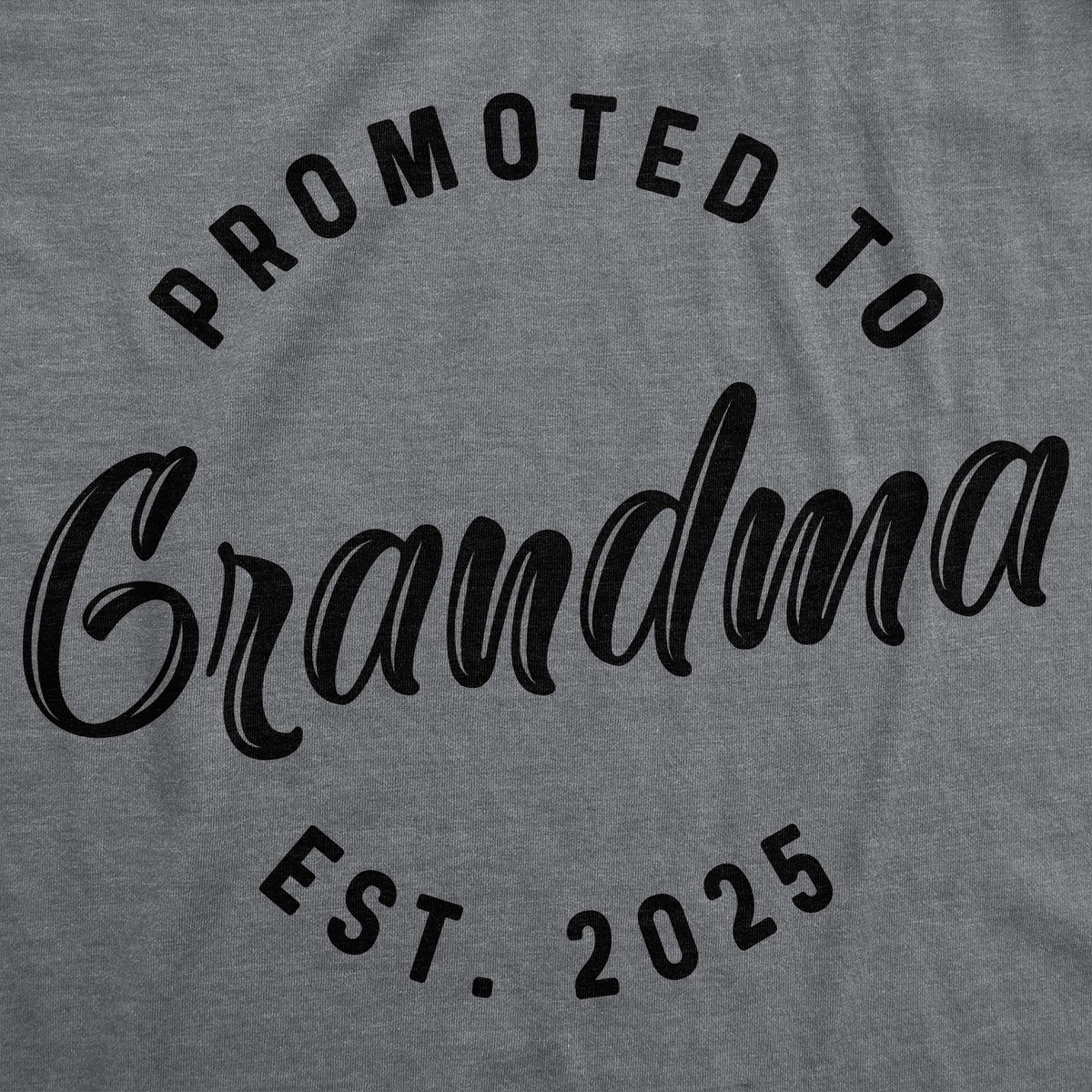 Promoted To Grandma 2025 Women's T Shirt product image 2