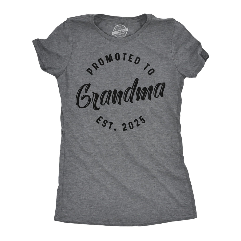 Promoted To Grandma 2025 Women's T Shirt product image 1
