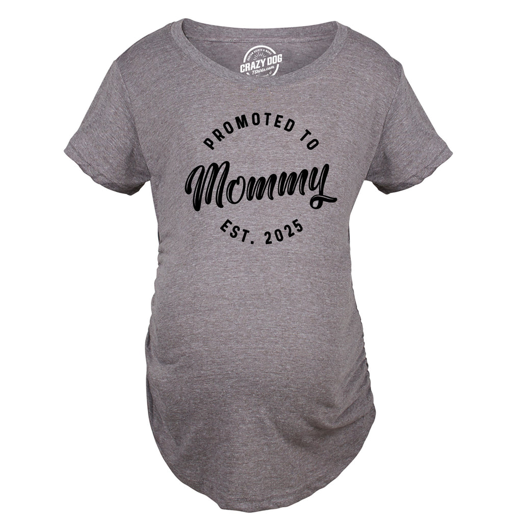Promoted To Mommy 2025 Maternity T Shirt product image 1