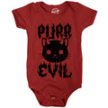 Purr Evil Baby Bodysuit