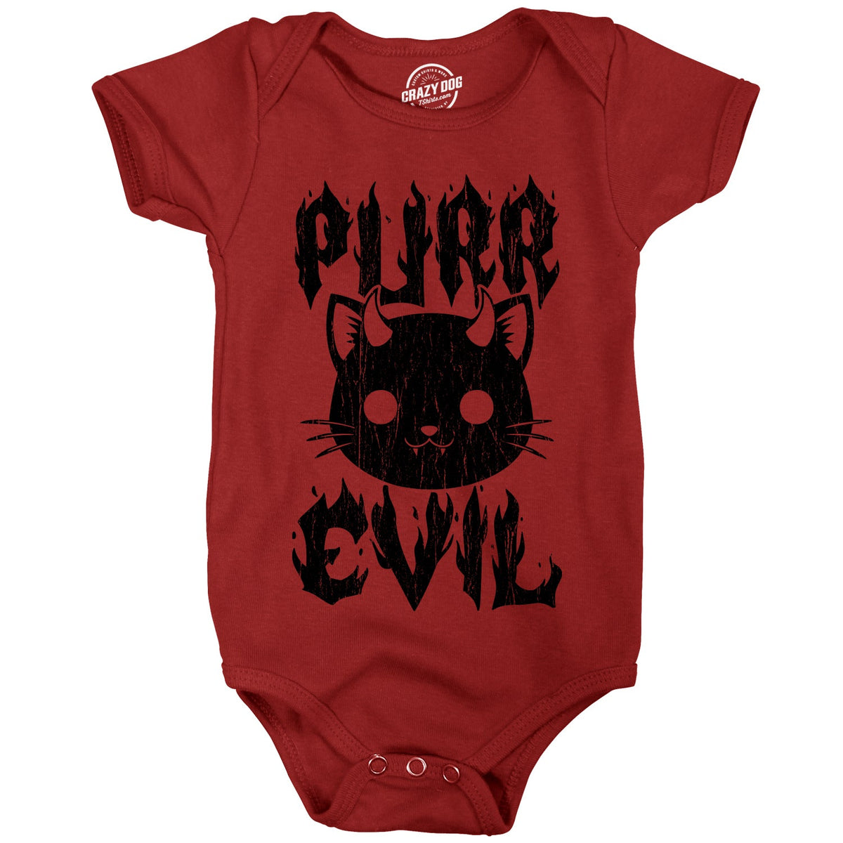 Purr Evil Baby Bodysuit