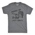 Purrr My Last Email Men's T Shirt product image 1