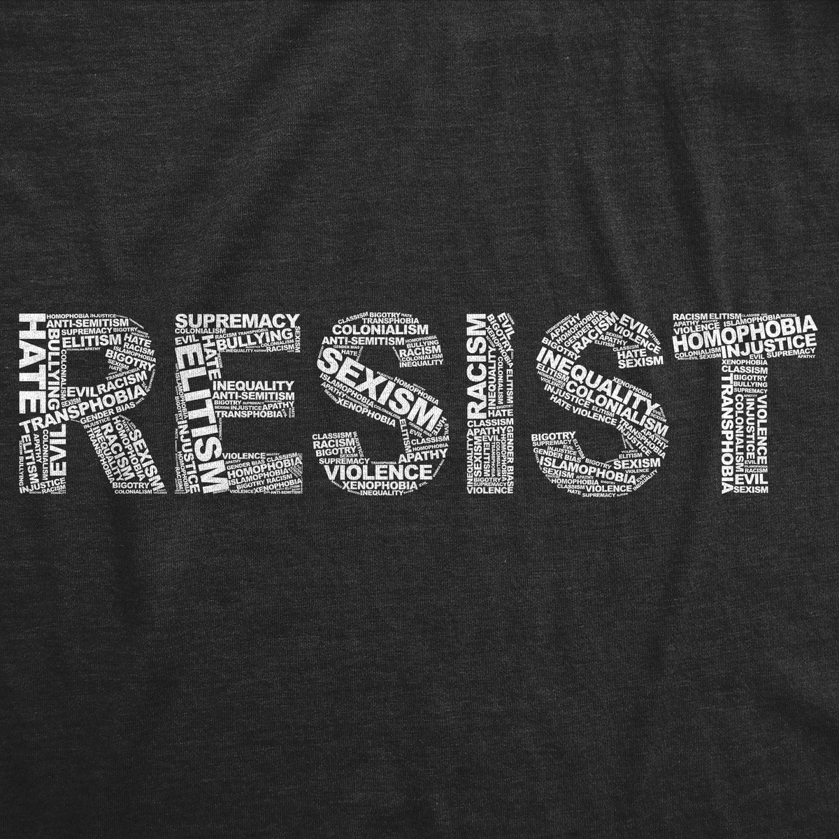 Resist Words Women's T Shirt product image 3