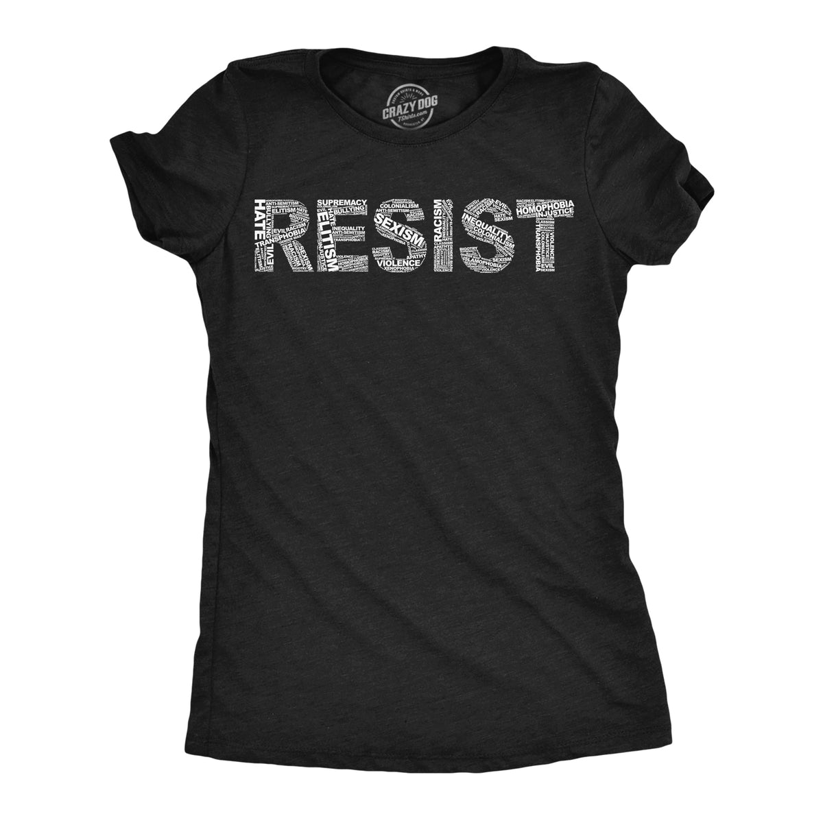 Resist Words Women's T Shirt product image 1