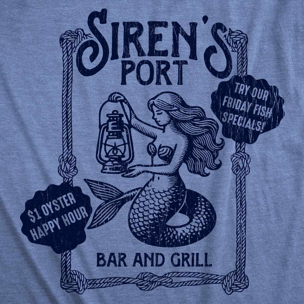 Sirens Port Bar And Grill Men's T Shirt product image 2