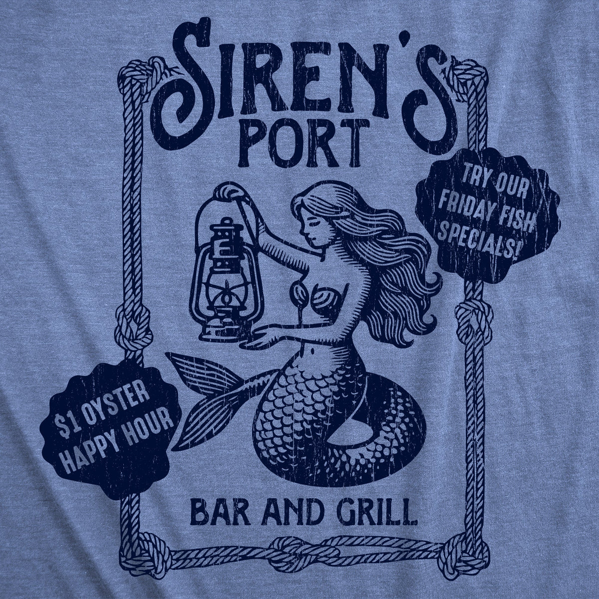 Sirens Port Bar And Grill Men's T Shirt product image 2