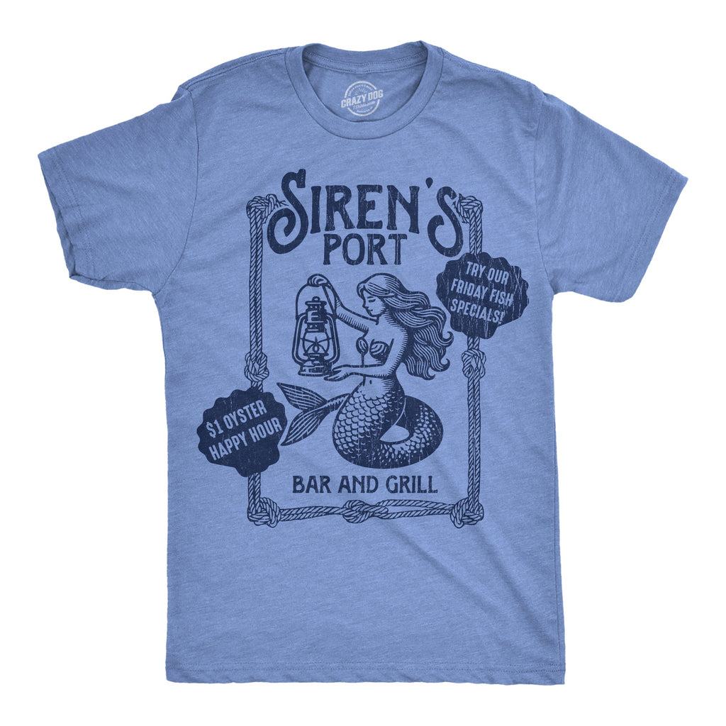 Sirens Port Bar And Grill Men's T Shirt product image 1