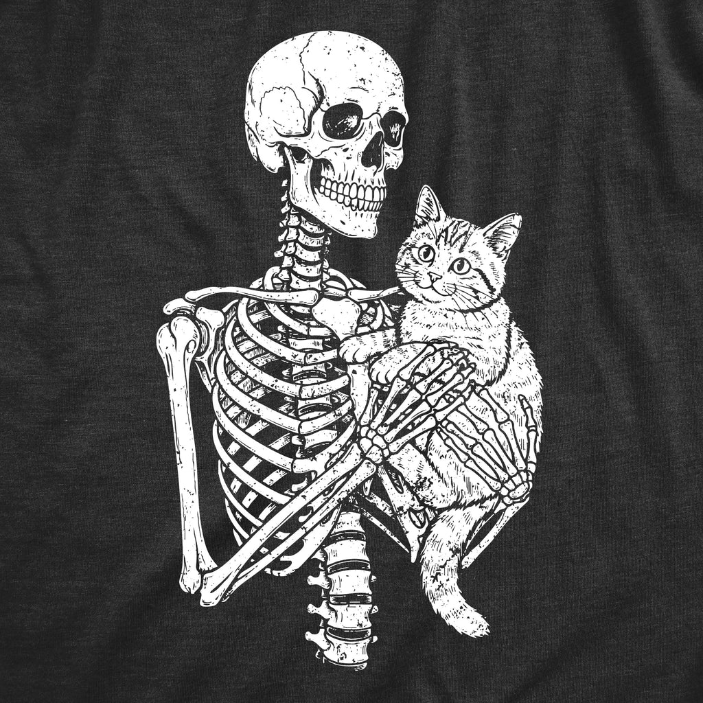 Skeleton And Cat Women's T Shirt product image 2