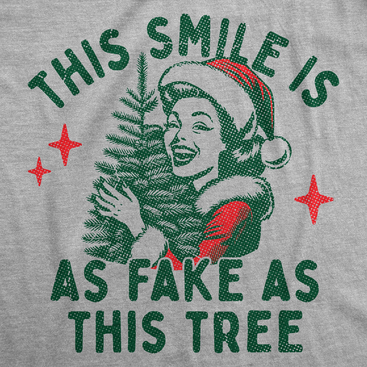 This Smile Is As Fake As Tree Women's T Shirt product image 2