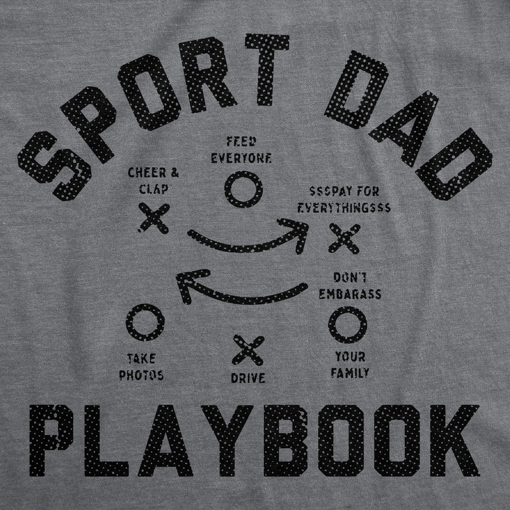 Sport Dad Playbook Men's T Shirt product image 3