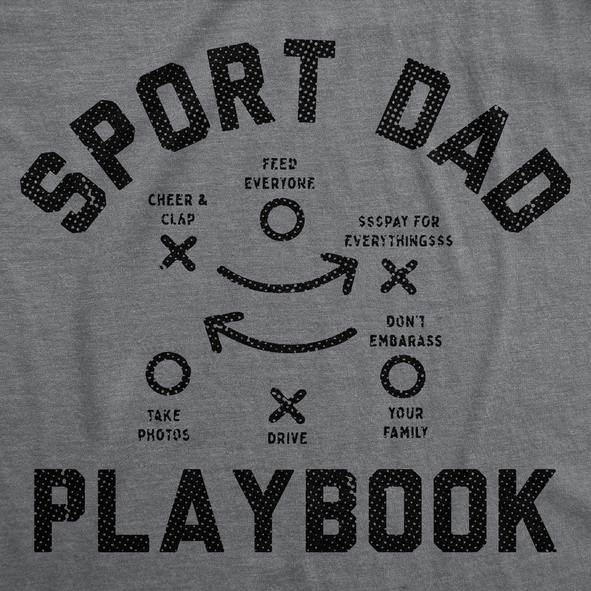 Sport Dad Playbook Men's T Shirt product image 3