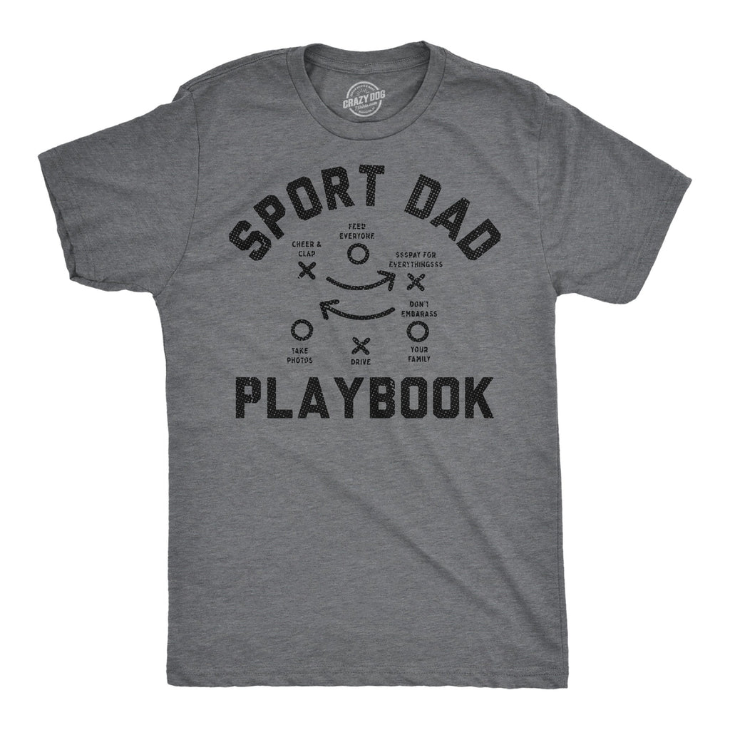 Sport Dad Playbook Men's T Shirt product image 1