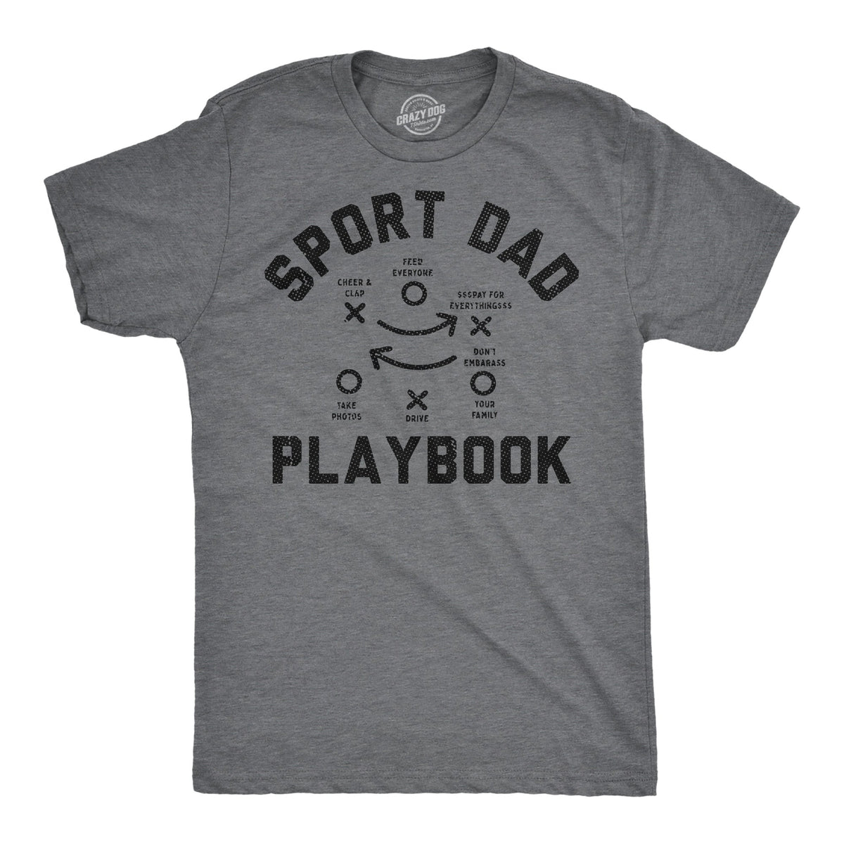 Sport Dad Playbook Men's T Shirt product image 1