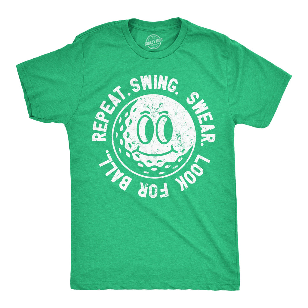 Swing Swear Look For Ball Repeat Men's T Shirt product image 1