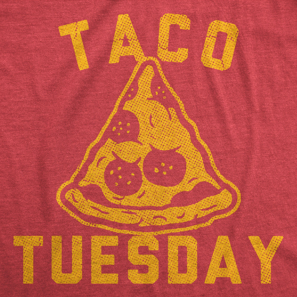 Taco Tuesday Pizza Men's T Shirt product image 2