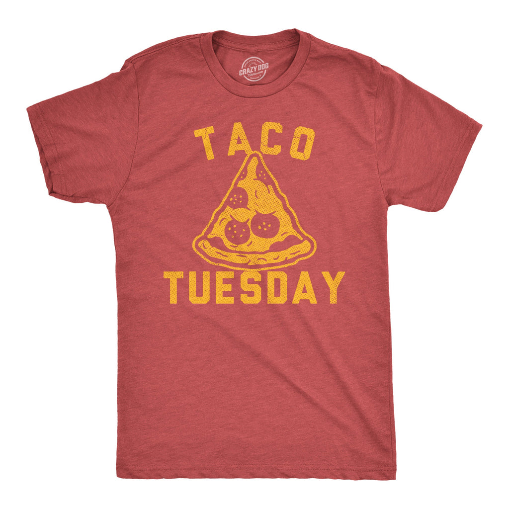 Taco Tuesday Pizza Men's T Shirt product image 1