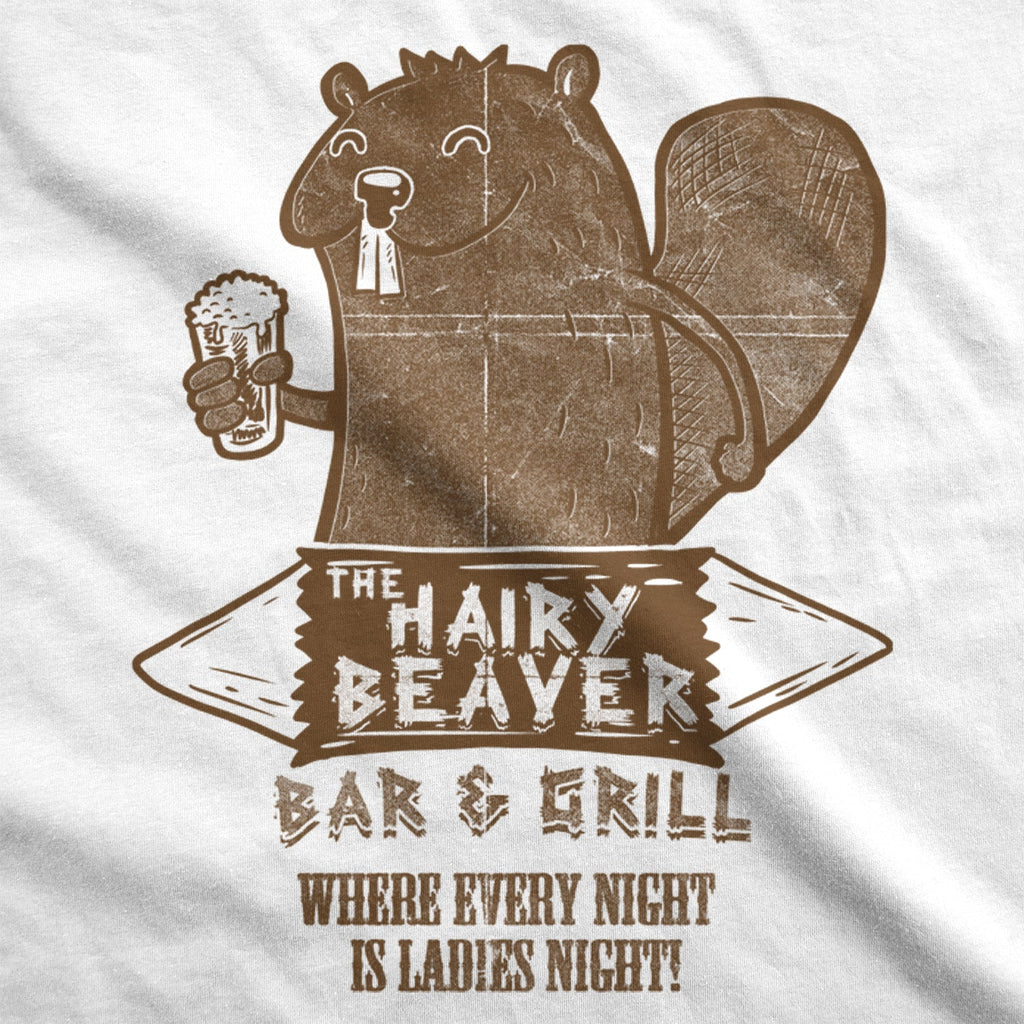 The Hairy Beaver Bar And Grill Men's T Shirt product image 2