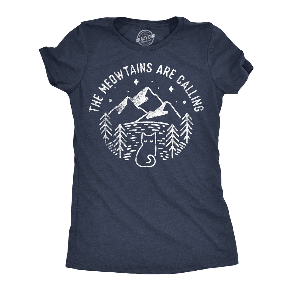 The Meowtains Are Calling Women's T Shirt product image 1