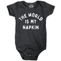 The World Is My Napkin Baby Bodysuit