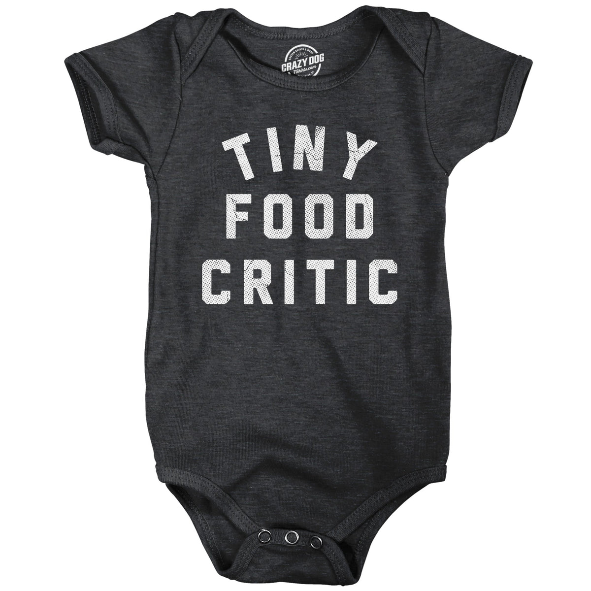 Tiny Food Critic Baby Bodysuit