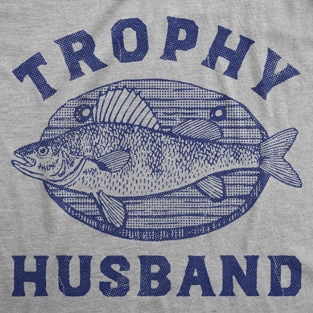 Trophy Husband Mounted Fish Men's T Shirt product image 3