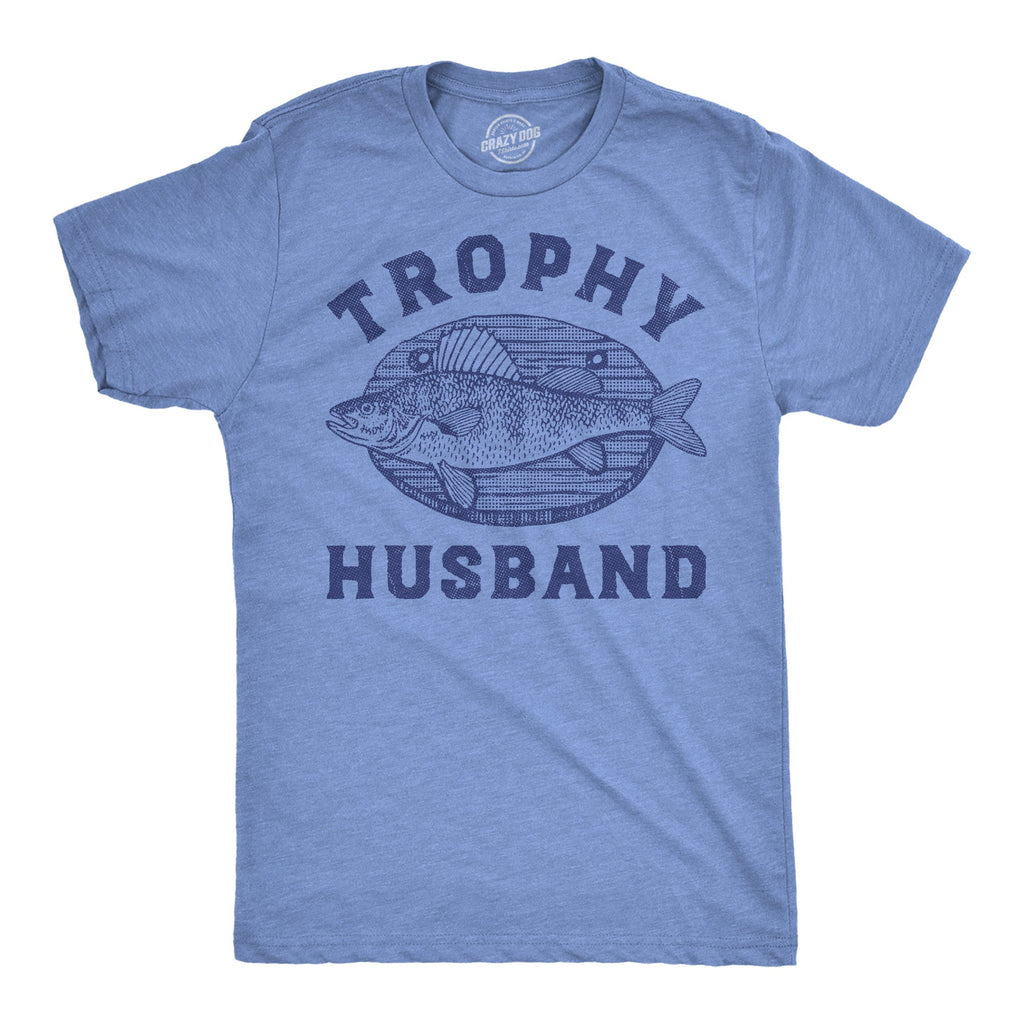 Trophy Husband Mounted Fish Men's T Shirt product image 5