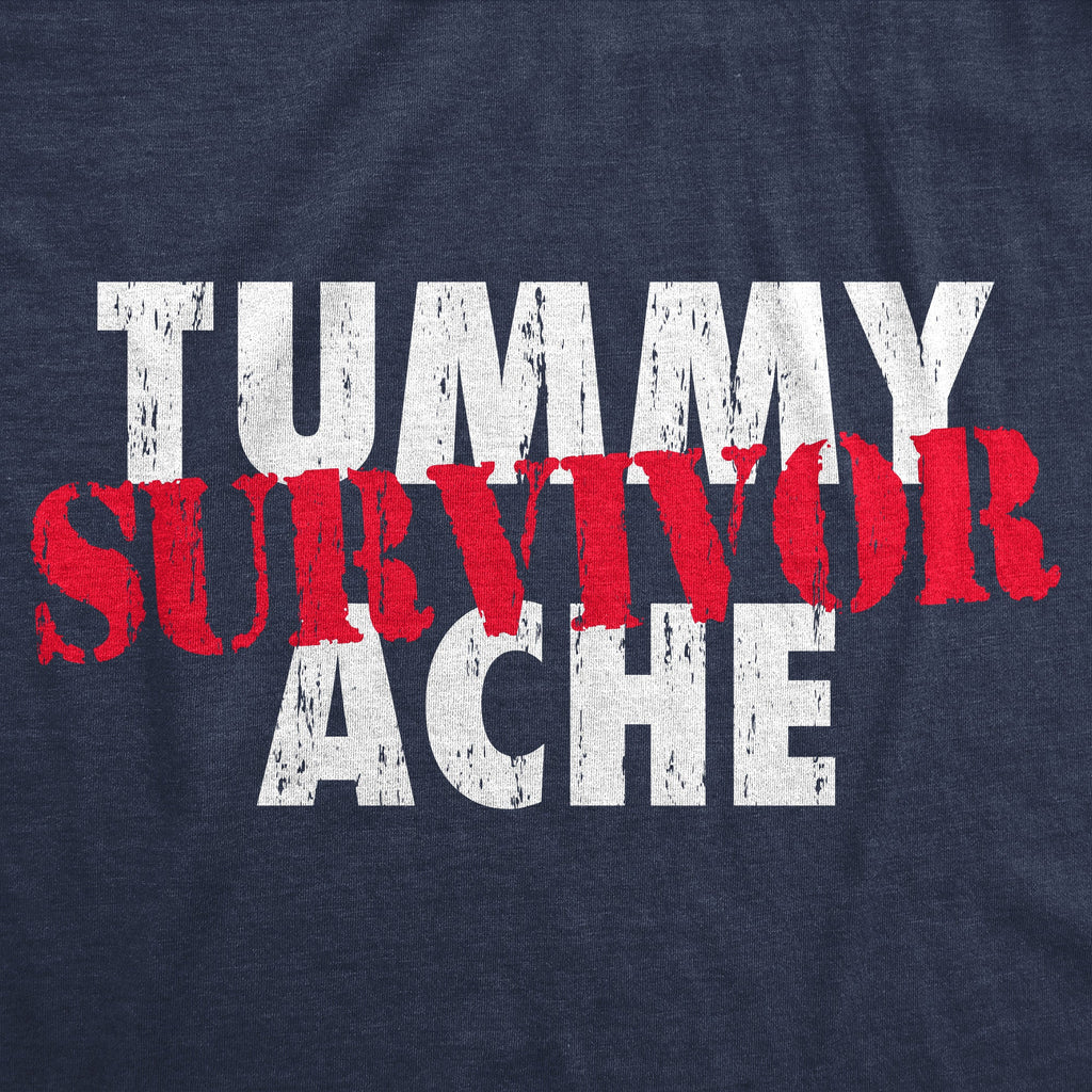 Tummy Ache Survivor Men's T Shirt product image 3
