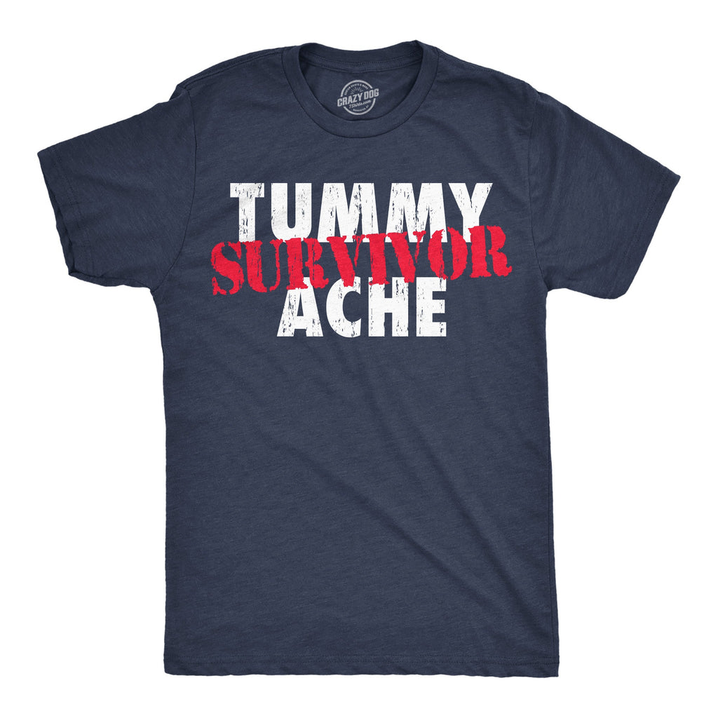 Tummy Ache Survivor Men's T Shirt product image 1