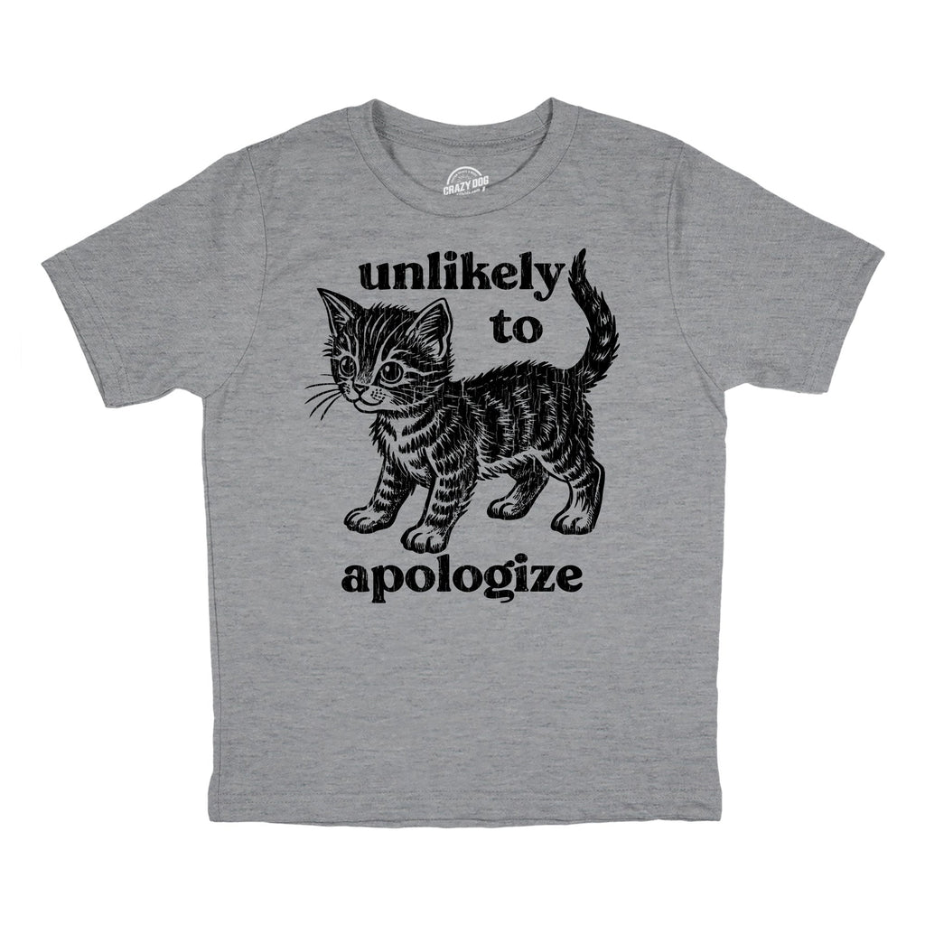 Unlikely To Apologize Youth T Shirt product image 1
