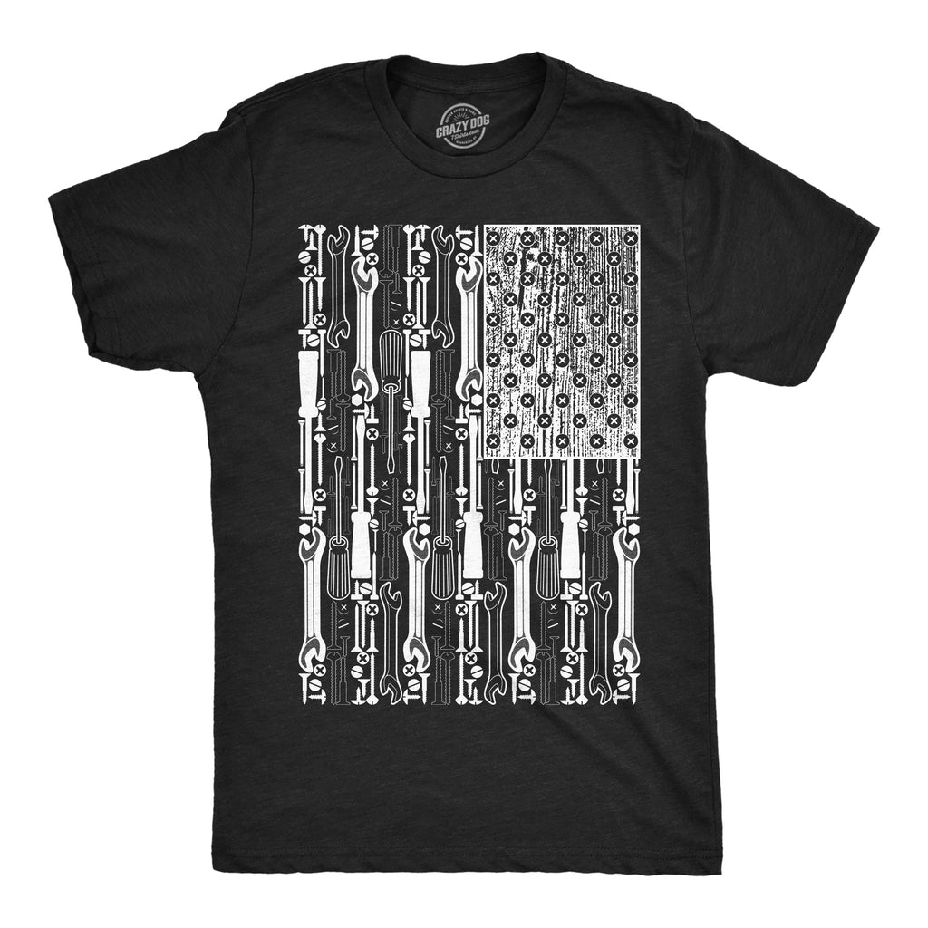 USA Flag Tools Men's T Shirt product image 1