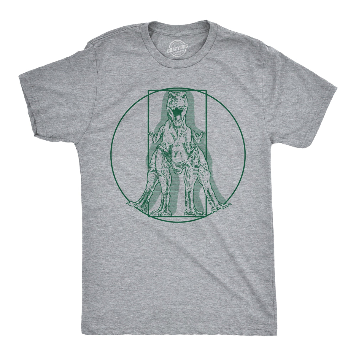 Virtruvian T Rex Men's T Shirt product image 1
