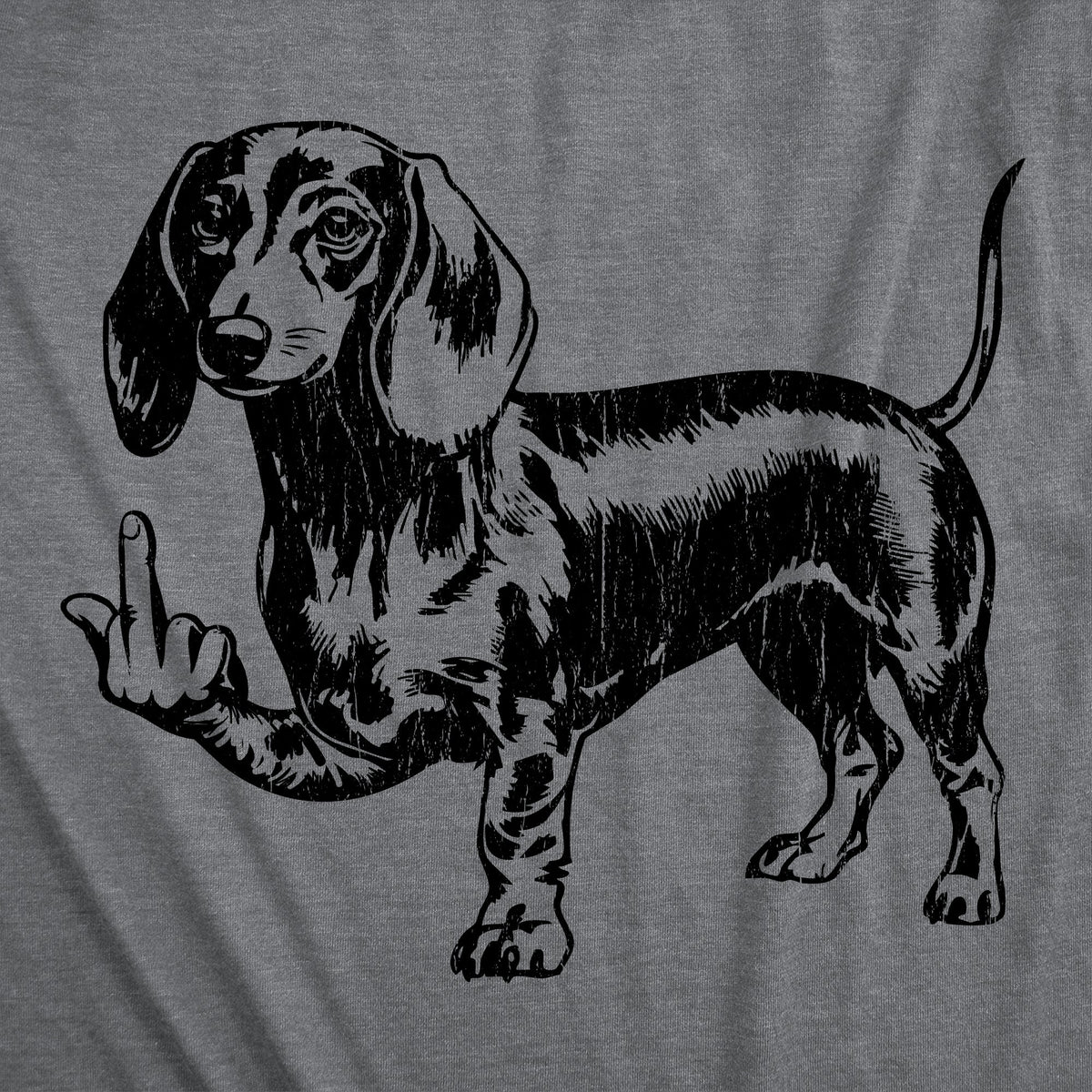 Weenie Middle Finger Men's T Shirt product image 2