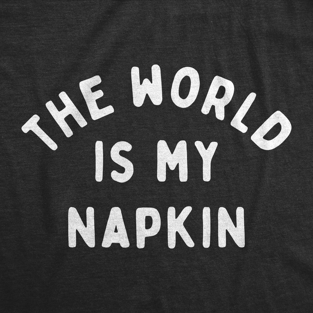 The World Is My Napkin Baby Bodysuit