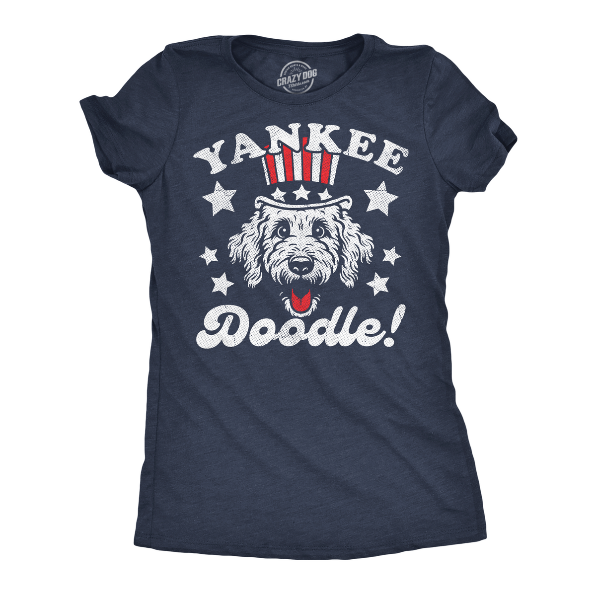 Yankee Doodle Dog Women's T Shirt product image 1