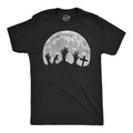 Zombie Hands Moon Men's T Shirt product image 1