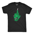 Zombie Middle Finger Men's T Shirt product image 1