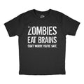 Zombies Eat Brains Dont Worry Youre Safe Youth T Shirt product image 1