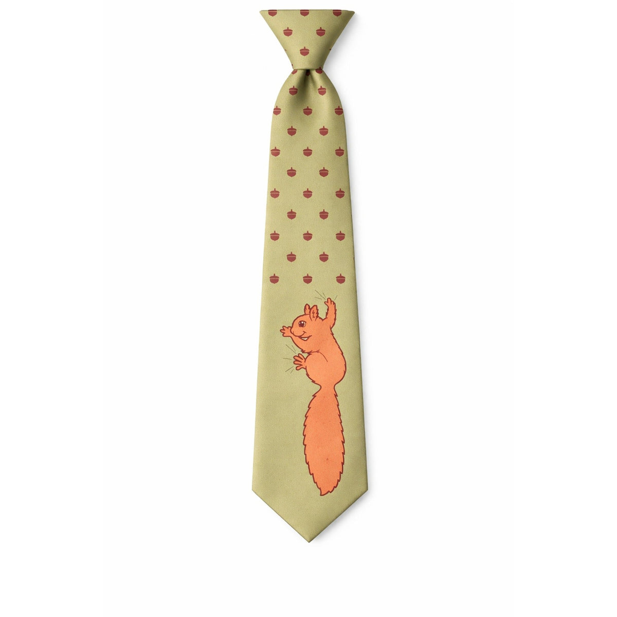 Squirrel Acorns Tie