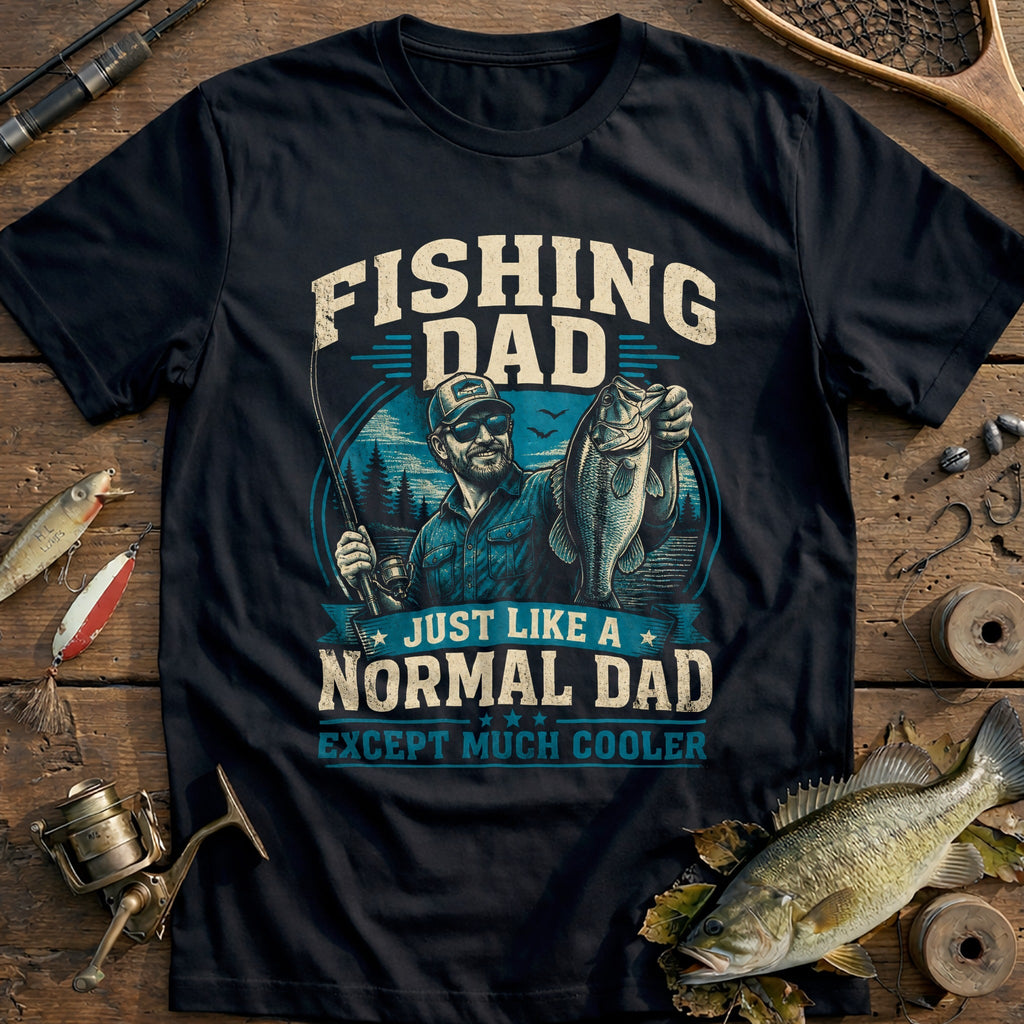 Fishing Dad Cooler T-Shirt AU product image 3
