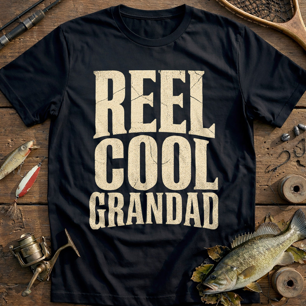 Grandad, Reel Cool Fishing T-Shirt AU product image 2