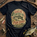 Great American Fish Story Fishing T-Shirt product image 1