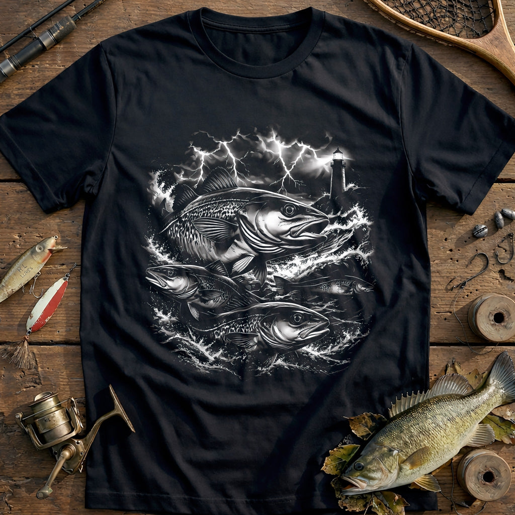Storm Season Bass Fishing T-Shirt US product image 1